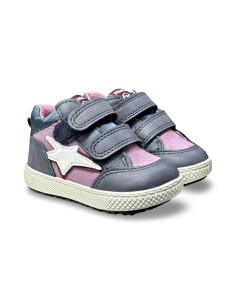 Primigi 6852911 sneakers bambina in nabuk blu