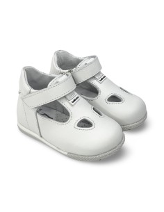 Balducci CITA1004 scarpe occhiello bambino in pelle bianco