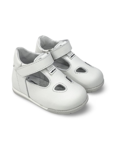 Balducci CITA1004 scarpe occhiello bambino in pelle bianco