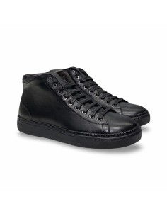 Exton 874 sneakers uomo in pelle nero