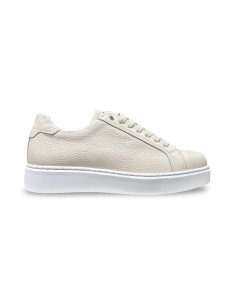 Exton 830 sneakers uomo in pelle bottolato latte 2