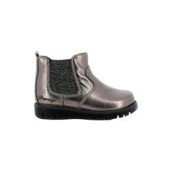 Primigi 6357533 stivaletti bambina in pelle grigio fumo