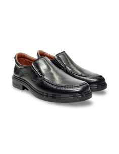 Luisetti 33650ST slip on uomo in pelle nero
