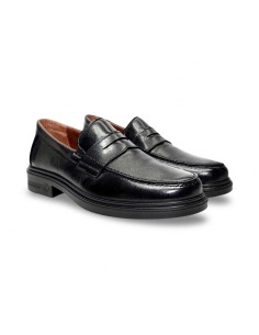 Luisetti 33660ST mocassini uomo in pelle nero