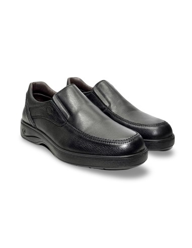 Luisetti 37700ST slip on uomo in pelle nero
