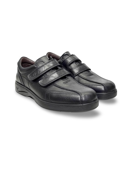 Luisetti 37713NA scarpe uomo in pelle nero