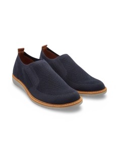 Igi&Co 3605911 slip on uomo in tessuto blu