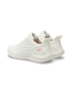 Skechers 117485 sneakers donna in pelle bianco 2