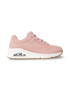 Skechers 73690/BLSH sneakers donna in pelle rosa