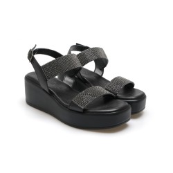 Igi&Co 3687000 sandali donna in pelle nero