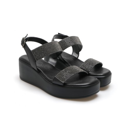 Igi&Co 3687000 sandali donna in pelle nero