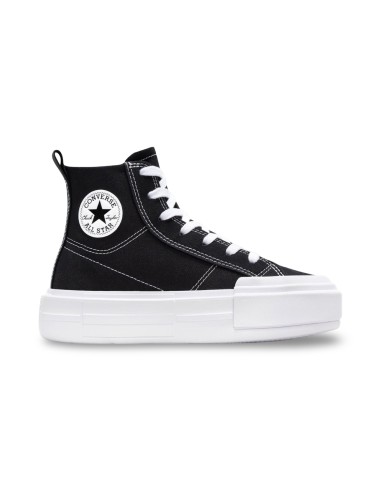 Converse Ctas Cruise HI A10724C black white black sneakers donna in tela