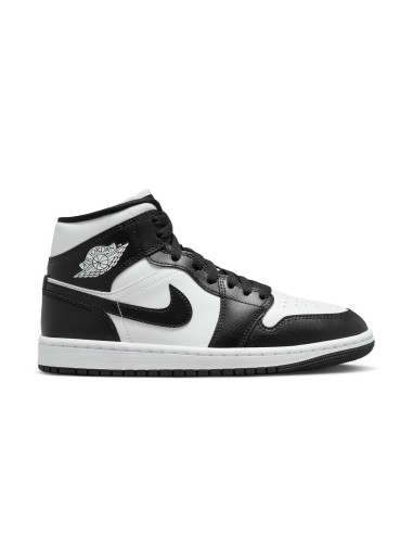 Nike WMNS Air Jordan 1 Mid DV0991 101 sneakers uomo in pelle bianco/nero