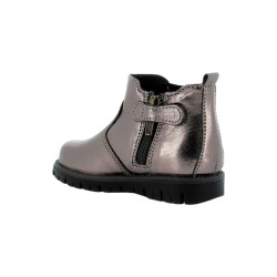 Primigi 6357533 stivaletti bambina in pelle grigio fumo 2
