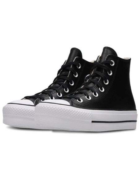 Converse Chuck Taylor All Star Ctas Lift HI 561675C sneakers donna in pelle