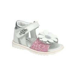 BALDUCCI CITA5402 sandali bambina primi passi in vera pelle glitter rosa