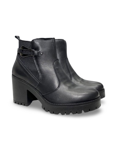 Igi&Co 6666900 stivaletti donna in pelle nappa soft nero