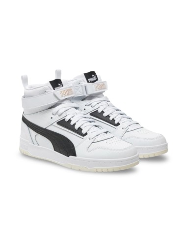 Puma RBD Game 385839 01 sneakers uomo in similpelle bianco/nero