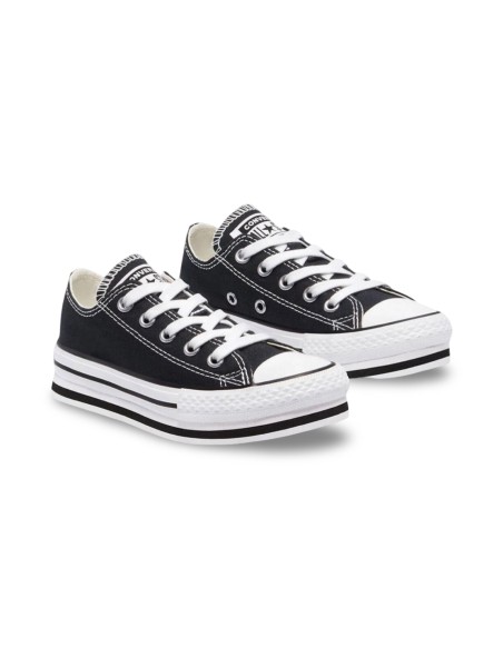 Converse Chuck Taylor All Star Eva 670033C sneakers donna in tela nero