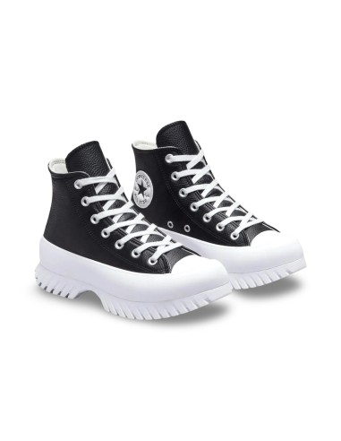 Converse Chuck Taylor All Star Lugged 2.0 A03704C sneakers donna in pelle nero