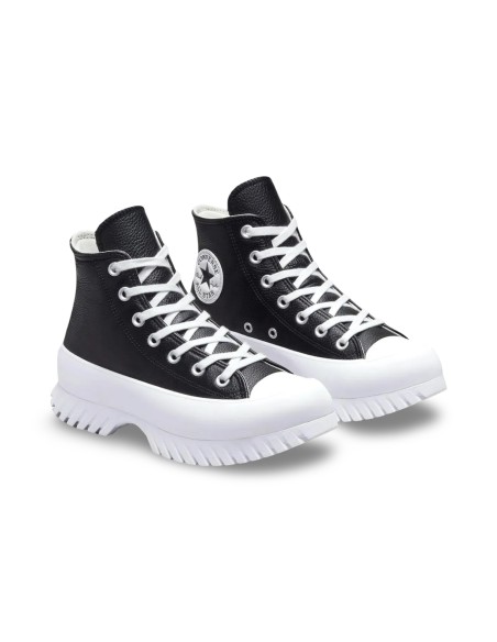 Converse Chuck Taylor All Star Lugged 2.0 A03704C sneakers donna in pelle nero
