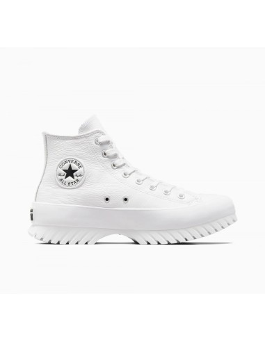 Converse Chuck Taylor All Star Lugged A03705C-TW sneakers donna in pelle bianco
