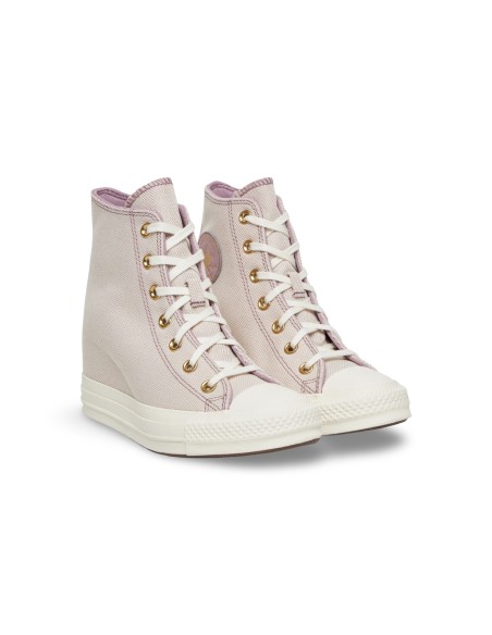 Converse Ctas Wedge HI A12763C sneakers donna in tessuto