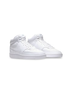 Nike Court Vision Mid NN DN3577 100 sneakers uomo in pelle bianco