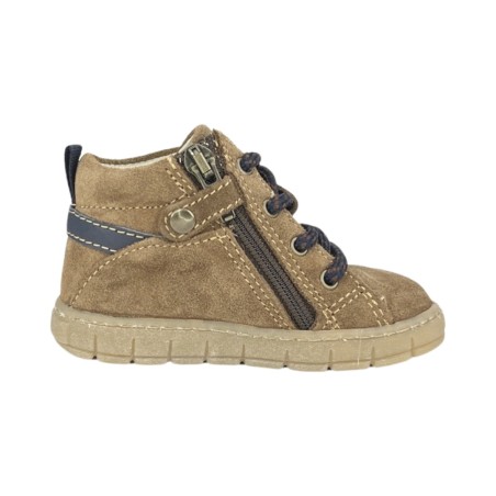 Primigi 4910311 sneakers bambino in camoscio cuoio
