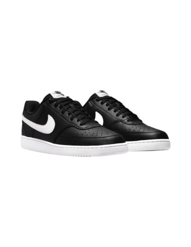 Nike Court Vision LO NN DH2987 001 sneakers uomo in similpelle nero/bianco