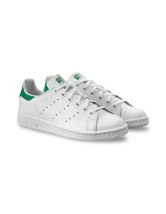 Adidas Stan Smith M20605 sneakers da ragazzo/a in similpelle bianco/verde