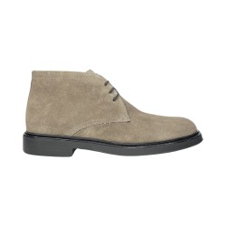 EXTON 275 stivaletti uomo in camoscio beige