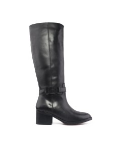 Keys K-8742 stivali donna in pelle nero