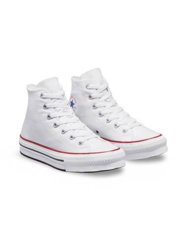 Converse Ctas Eva Lift HI 272856C sneakers donna in tela bianco