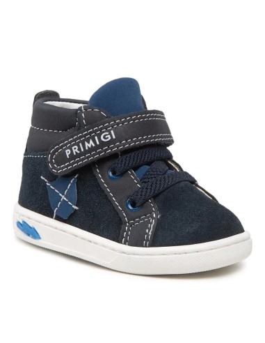 Primigi 2903211 sneakers bambino in pelle/camoscio blu