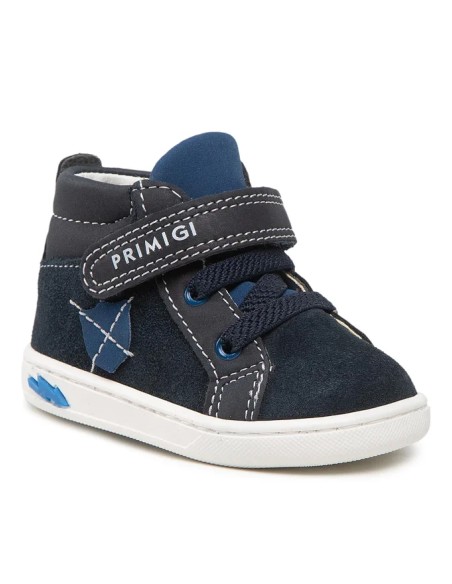Primigi 2903211 sneakers bambino in pelle/camoscio blu