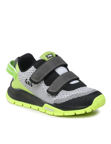 Primigi 3922711 sneakers bambino in tessuto/camoscio nero/bianco
