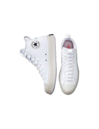 Converse Chuck Taylor All Star High A02410C sneakers uomo in tela bianco