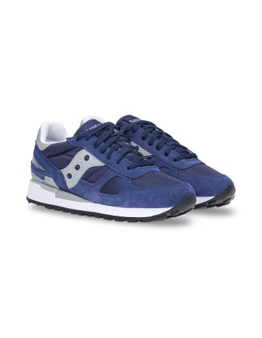 Saucony Shadow Original 2108-523 sneakers uomo in camoscio blu