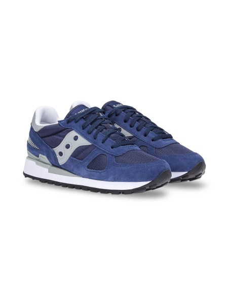 Saucony Shadow Original 2108-523 sneakers uomo in camoscio blu