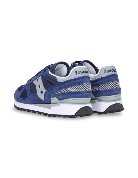 Saucony Shadow Original 2108-523 sneakers uomo in camoscio blu