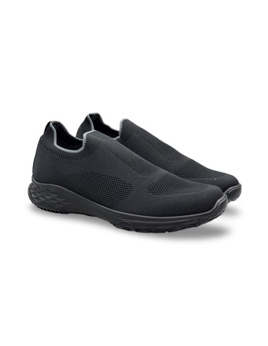 Igi&Co 5621644 slip on uomo in tessuto nero