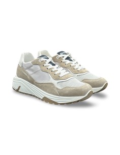 Igi&Co 5637533 sneakers uomo in camoscio e tessuto beige