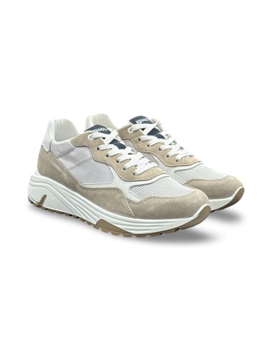 Igi&Co 5637533 sneakers uomo in camoscio e tessuto beige