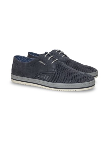 Igi&Co 7610300 sneakers uomo in camoscio jeans