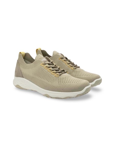 Igi&Co 3617533 sneakers uomo in tessuto beige