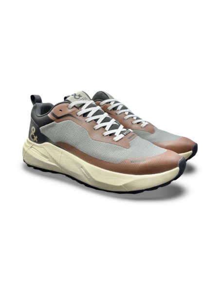 Igi&Co Extra 6649711 sneakers uomo goretex in tessuto nylon color cuoio