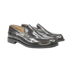 EXTON 103 mocassini uomo in abrasivato cognac