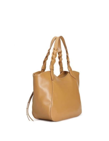 Cafe' Noir C3WA0801 shopping donna in pelle cuoio