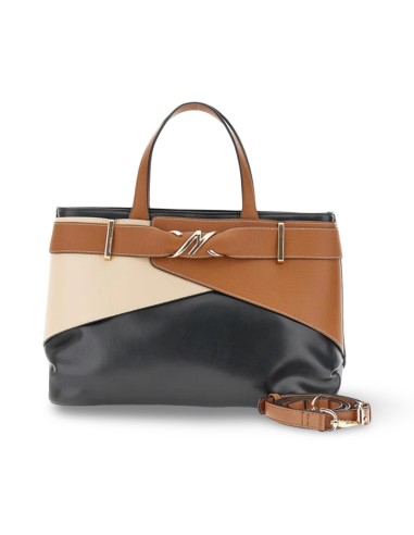 Cafe' Noir C3WG0918 borsa donna in pelle multicolor